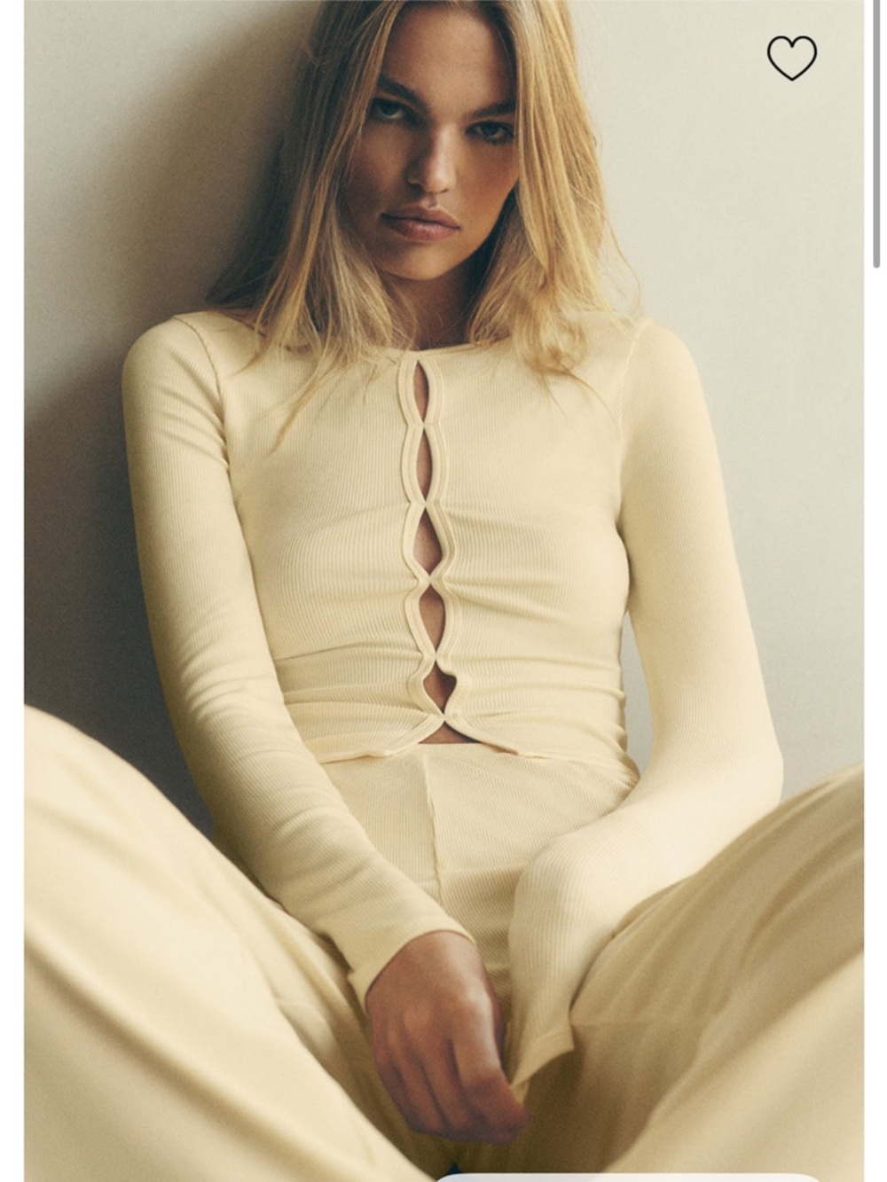 alo Dreamlight Long Sleeve-Candlelight Yellow